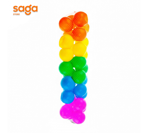 Шарики для сухого бассейна, в сетке-30шт. 668-5