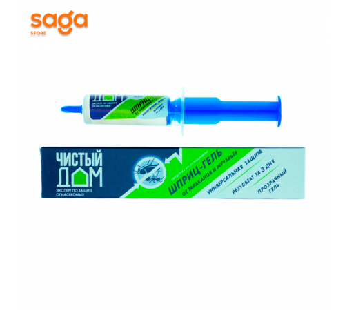 Гель универсальный для защиты от насекомых Чистый дом