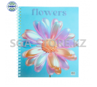 Тетрадь общая-А5, 80л, в клетку.