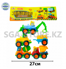 Машина Трактор в наборе-4шт. 8626.