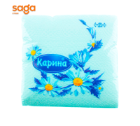 Салфетки бумажные Карина, 24*24см, 60шт.
