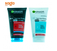 Гель скраб маска Чистая Кожа Garnier 150мл.