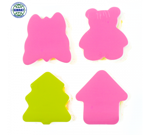 Бумага для записей/стикеры Фигурки, 350л.