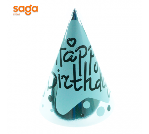 Колпачки "С днём рождения" Хром, цена за 10шт