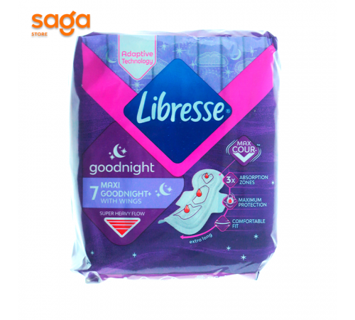 Прокладки Libresse, ночной, в упаковке-7шт.