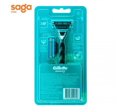 Бритва GILLETTE MACH3 5