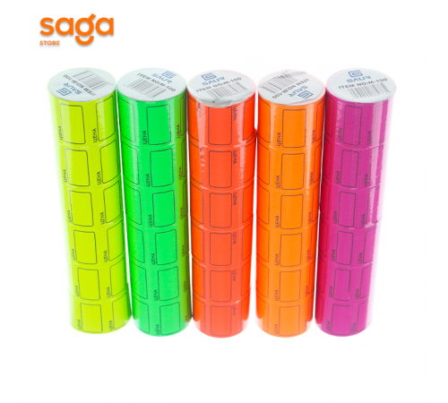 Ценник цветной 10/100 M-100