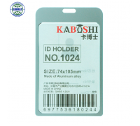 Бейдж вертикальный KABOSHI, 74*105мм, 1024.