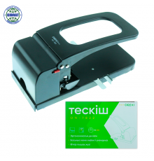 Дырокол, до 100 листов, диаметр-6мм, ON-7822.