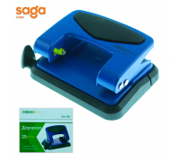 Дырокол, до 25 листов, диаметр-6мм, ON-7817.