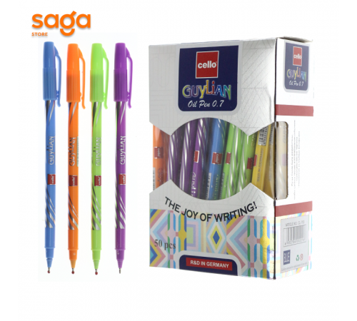 Ручка шариковая GuyLian 0.7mm 50шт