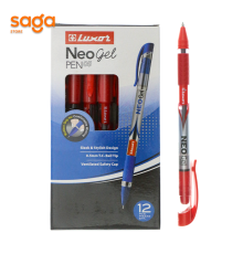 Ручка шариковая NEO GEL красный 18503 1/12