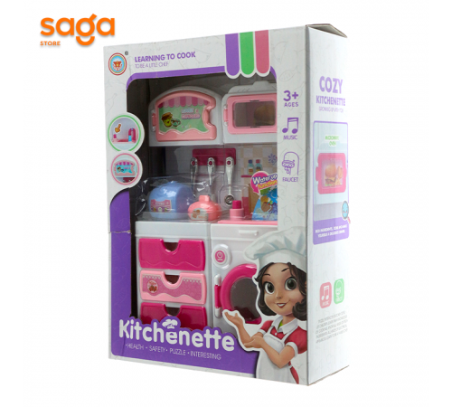 Кухонная мебель с музыкальная.31.5*22.5*9.5 см.1/48 V109