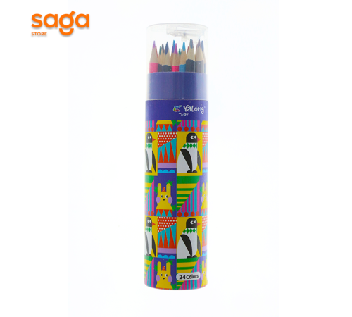 Карандаши цветные "Yalong" 12/96 YL241062-24цв