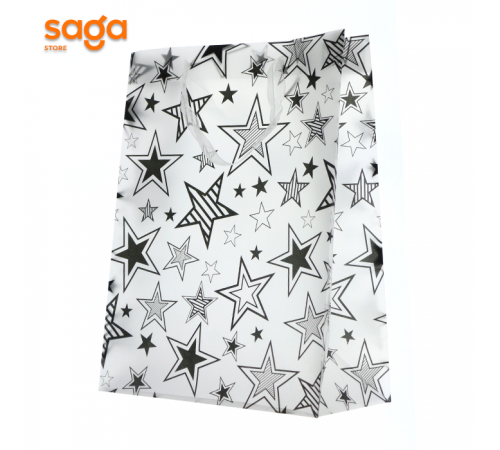 Пакет подарочный прозрачный HL-702M-4 (25*33*12)  1/12/960