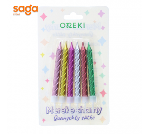 Свечи для торта ON-22180. Цветной