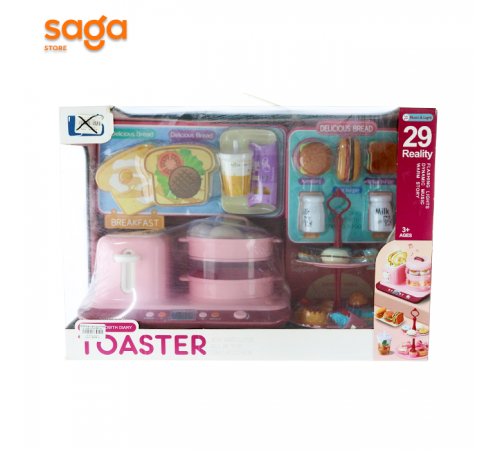 Набор продуктов с тостером на батарейках B 10.