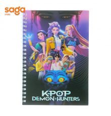 Блокнот детский пружина "KPOP" формат-А5-124 1/4/240