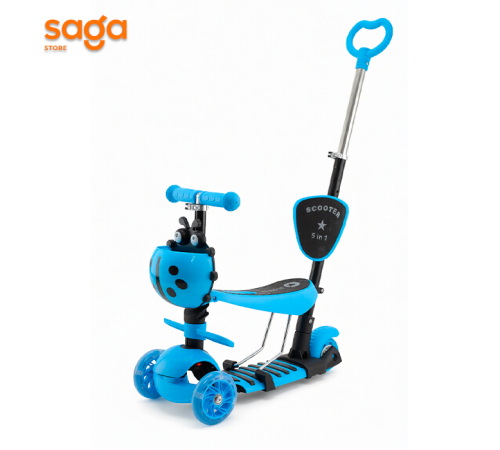 Самокат детский без защитного бортика 5в1 SCOOTER GT- 4110 1/6