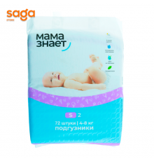 Подгузники и трусики МАМА ЗНАЕТ 1/6