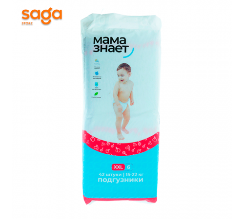 Подгузники и трусики МАМА ЗНАЕТ 1/6