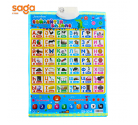 Интерактивный плакат "Сөйлейтін әліппе" 1/100 HY-801