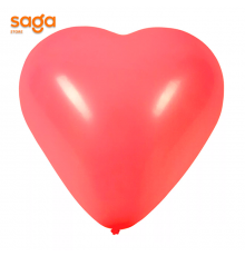 Шары надувные "Сердечки", в пачке-50шт.
