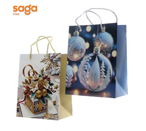 Пакет бумажный 18х23х8см