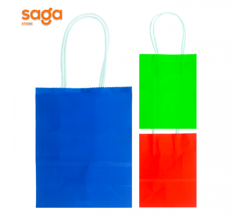 Пакет бумажный "Крафт", 21*27*12см L-38