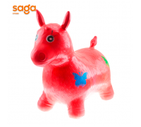 Батут ослик разноцветный 01712