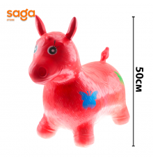 Батут ослик разноцветный 01712