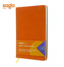 Ежедневник в клетку А5, 80л ON- 29102