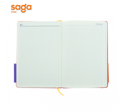 Ежедневник в клетку А5, 80л ON- 29102