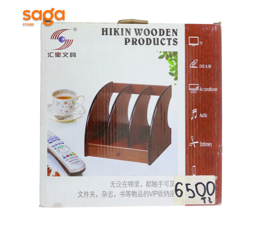 Лоток деревянный вертикальный на 3 секций, HX2008