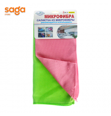 Тряпка из микрофибры, в наборе-2шт 1/600 382-5