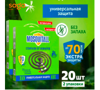 Спираль для фумигатора Mosquitall 10шт