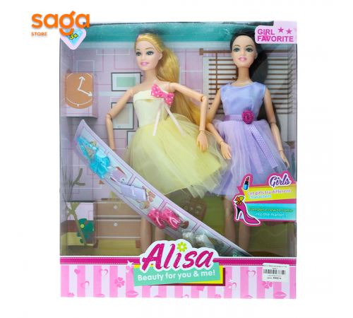 Куклы "Алиса-близнецы" YS 1908-1