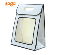 Пакет подарочный с окошком 22*30см F-1 1/12/720