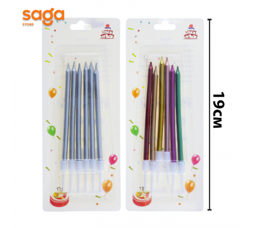 Свечи для торта-6шт 3658.