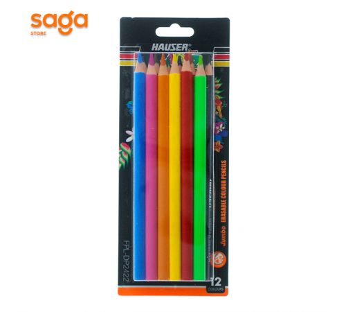 Цветные карандаши  HAUSER 2422-12цв