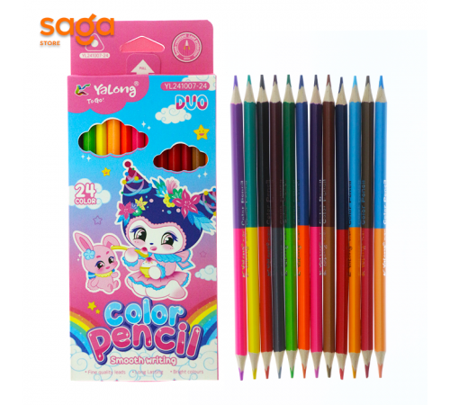 Цветные карандаши Yalong 241007-24цв