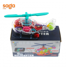 Музыкальный вертолёт в коробке 0713