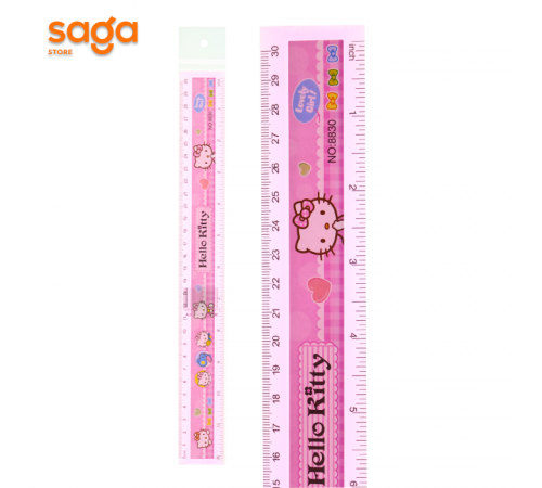 Линейка пластиковая 30см 8830