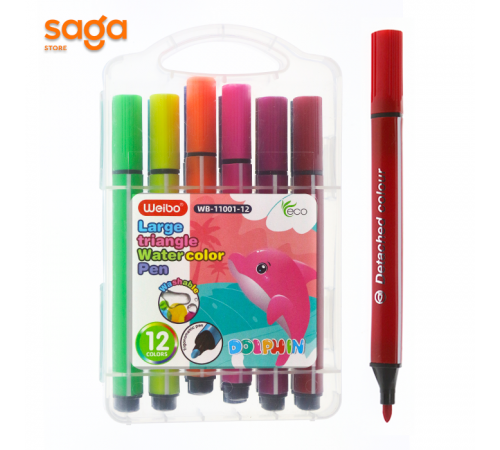 Фломастер Weibo 11001-12цв