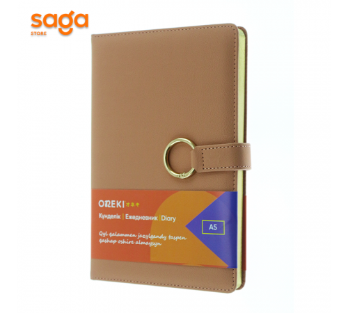 Ежедневник в клетку А5, 148л ON- 29106