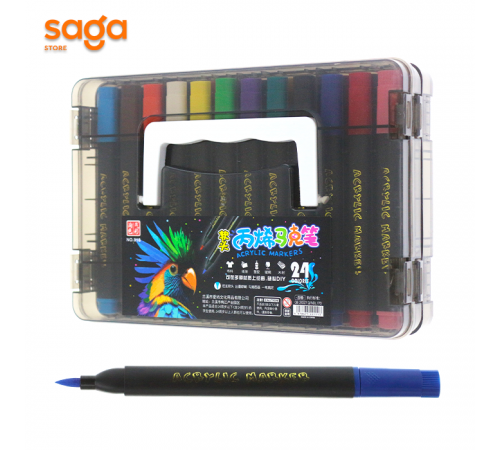 Маркеры акриловые 818-24цв 1/72