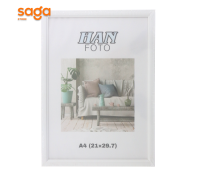 Рамка "оргстекло" настенная белая, формат-А4, 0375