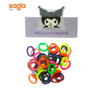 Резинки для волос мелкий (Куроми) А-6.  12/1200