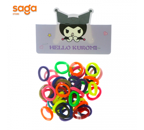 Резинки для волос мелкий (Куроми) А-6.  12/1200