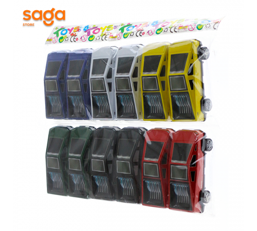 Жестяных машинок "Tesla" в пакете.10*4*4см 1/120 123-71A12